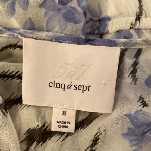 Cinq à Sept 100% silk Dress, US8 - Picture 13 of 14